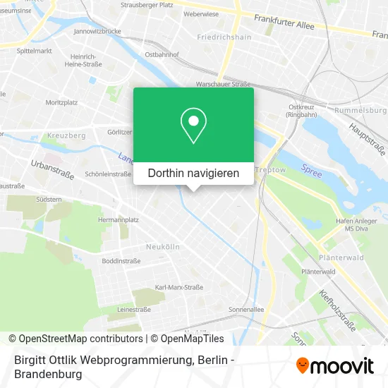 Birgitt Ottlik Webprogrammierung Karte