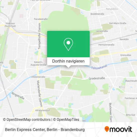 Berlin Express Center Karte