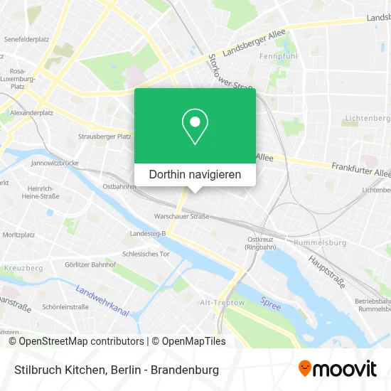 Stilbruch Kitchen Karte