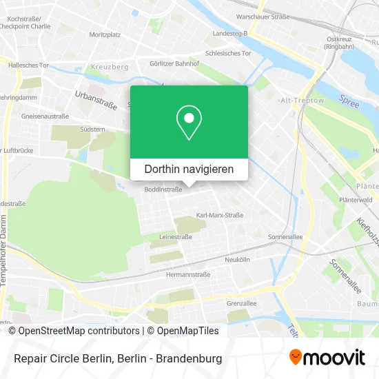 Repair Circle Berlin Karte