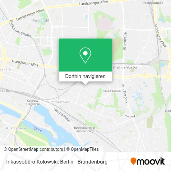 Inkassobüro Kolowski Karte