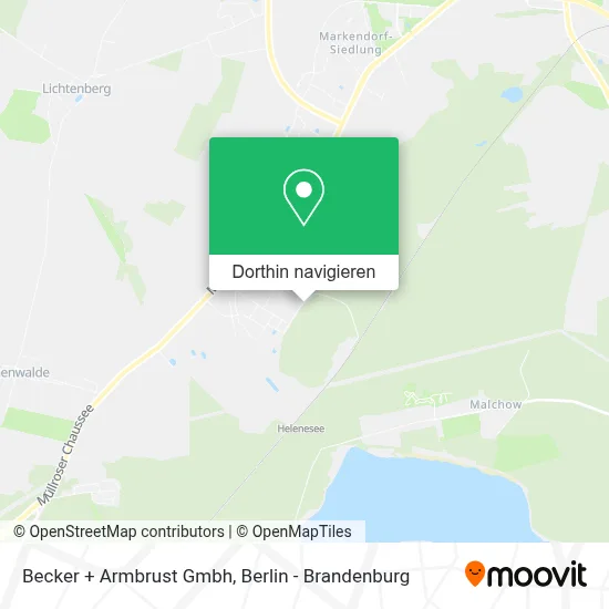 Becker + Armbrust Gmbh Karte