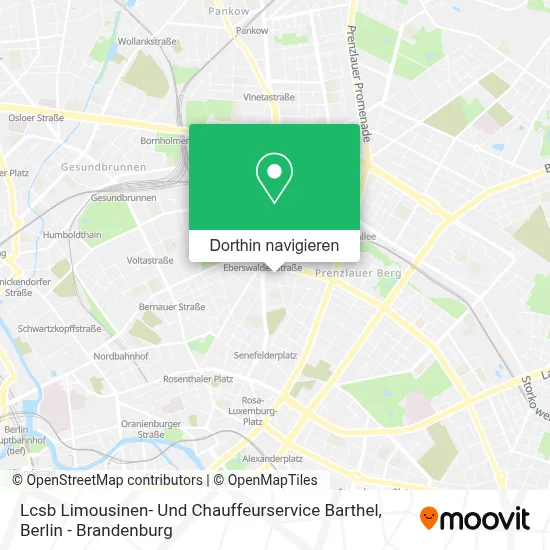 Lcsb Limousinen- Und Chauffeurservice Barthel Karte