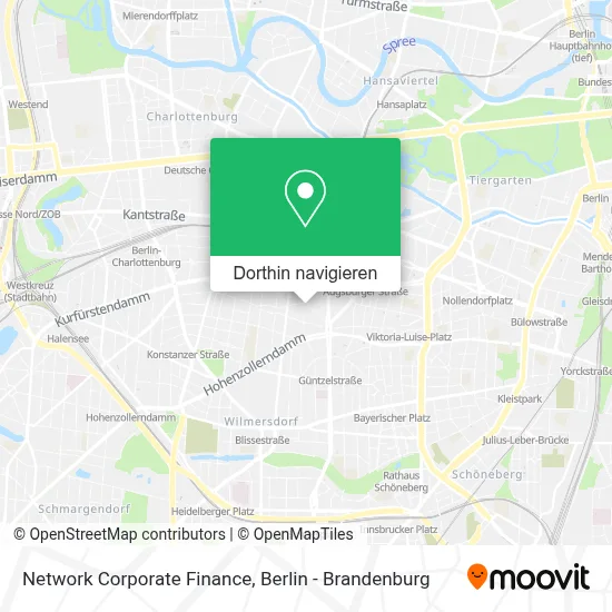 Network Corporate Finance Karte