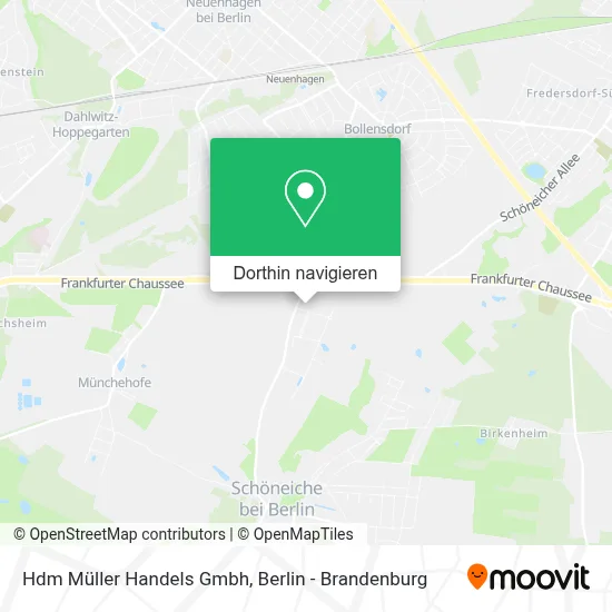 Hdm Müller Handels Gmbh Karte