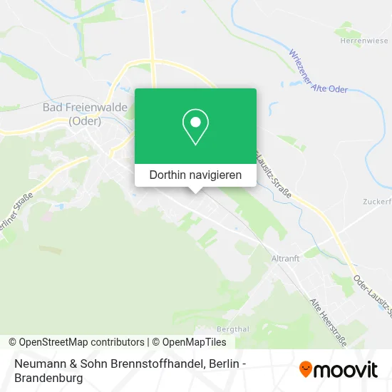 Neumann & Sohn Brennstoffhandel Karte