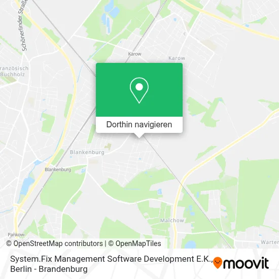 System.Fix Management Software Development E.K. Karte