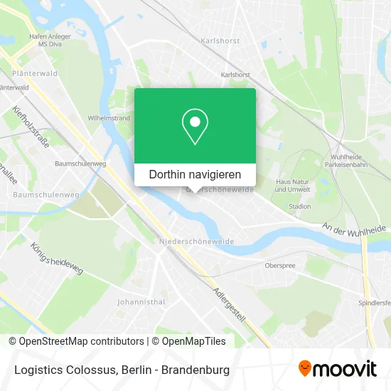 Logistics Colossus Karte
