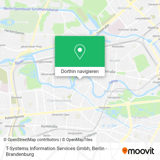 T-Systems Information Services Gmbh Karte