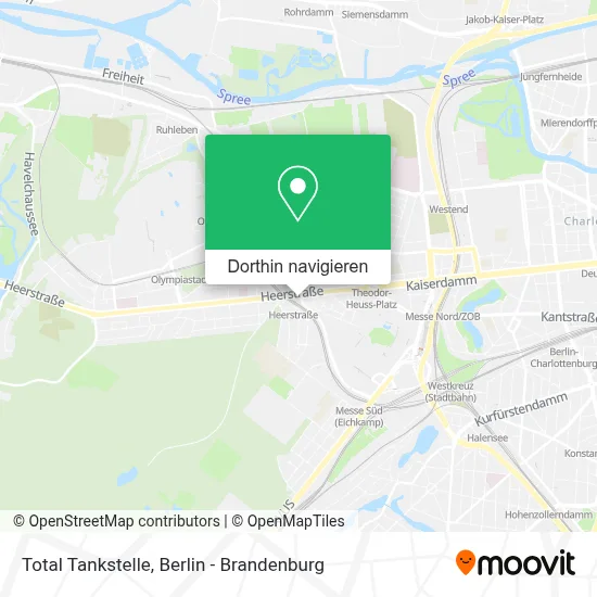 Total Tankstelle Karte