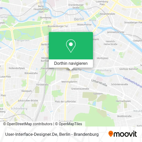 User-Interface-Designer.De Karte
