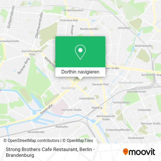 Strong Brothers Cafe Restaurant Karte