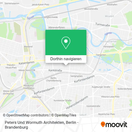 Peters Und Wormuth Architekten Karte