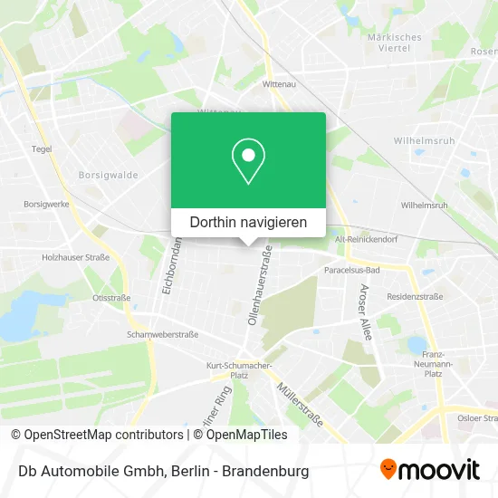 Db Automobile Gmbh Karte