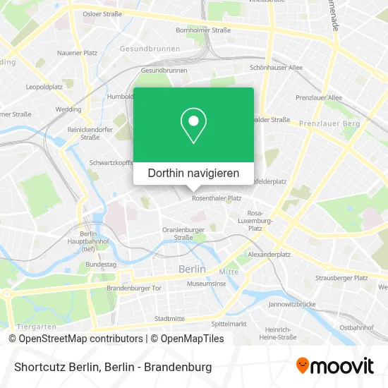 Shortcutz Berlin Karte