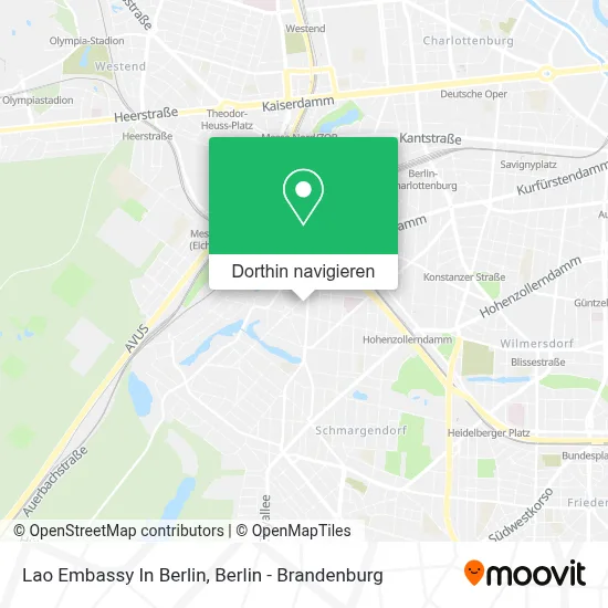 Lao Embassy In Berlin Karte
