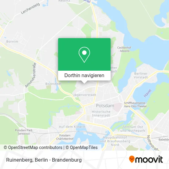 Ruinenberg Karte