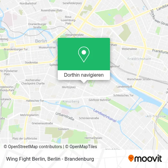 Wing Fight Berlin Karte
