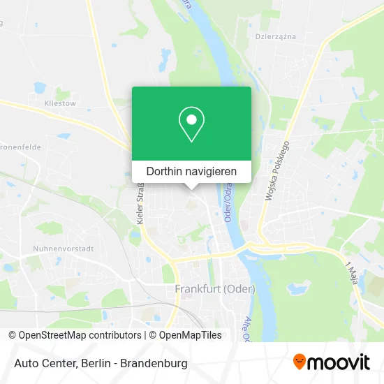 Auto Center Karte