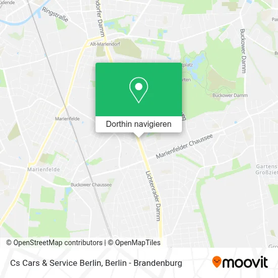 Cs Cars & Service Berlin Karte