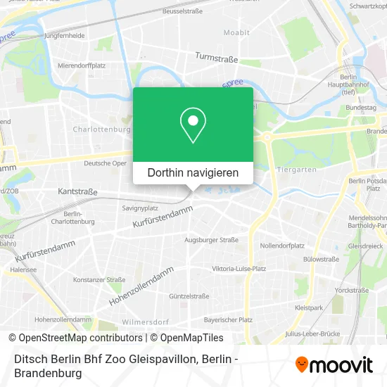 Ditsch Berlin Bhf Zoo Gleispavillon Karte