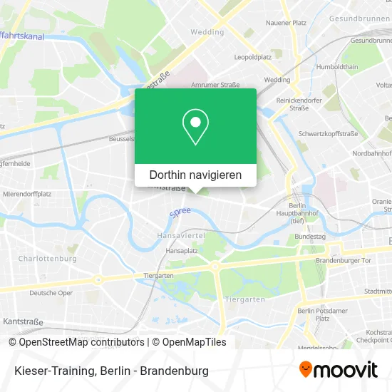 Kieser-Training Karte
