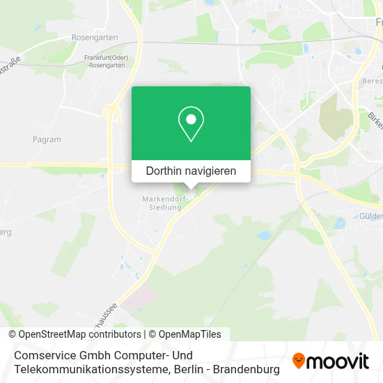 Comservice Gmbh Computer- Und Telekommunikationssysteme Karte
