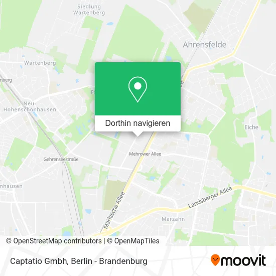 Captatio Gmbh Karte