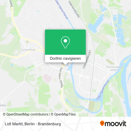 Lidl Markt Karte