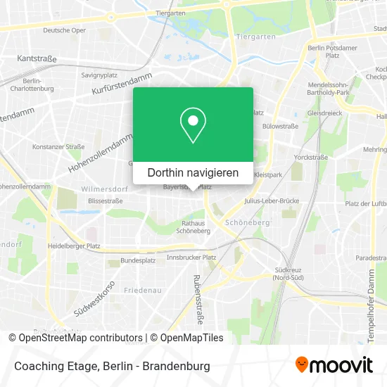 Coaching Etage Karte