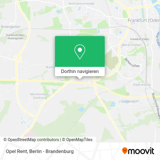 Opel Rent Karte