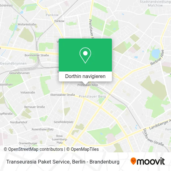 Transeurasia Paket Service Karte
