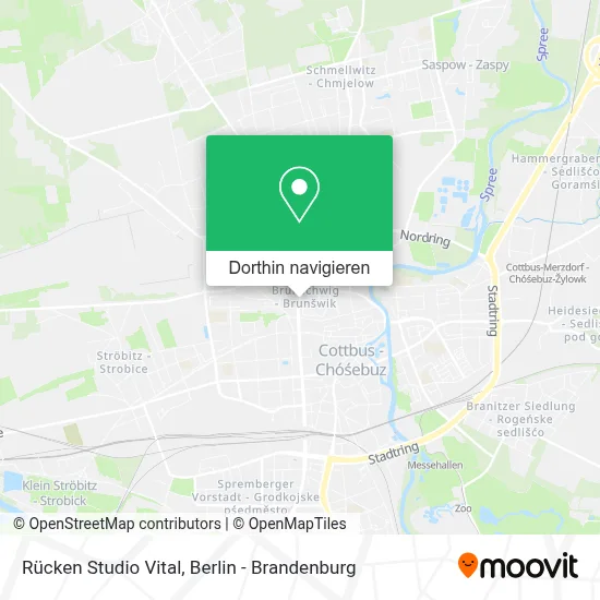 Rücken Studio Vital Karte
