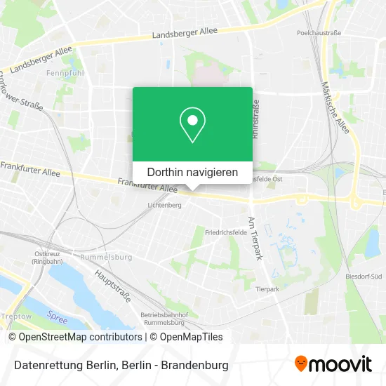 Datenrettung Berlin Karte