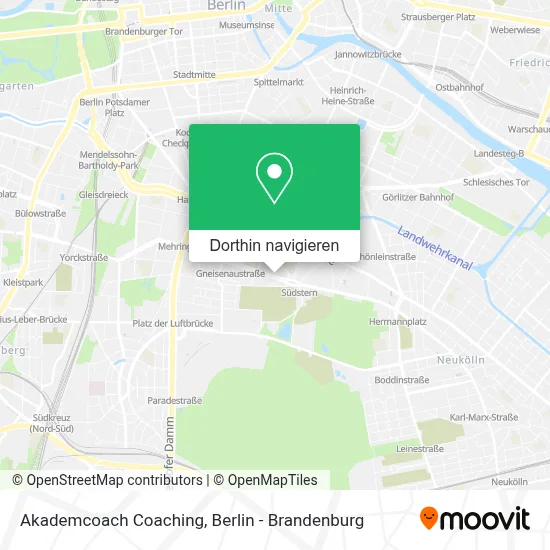 Akademcoach Coaching Karte