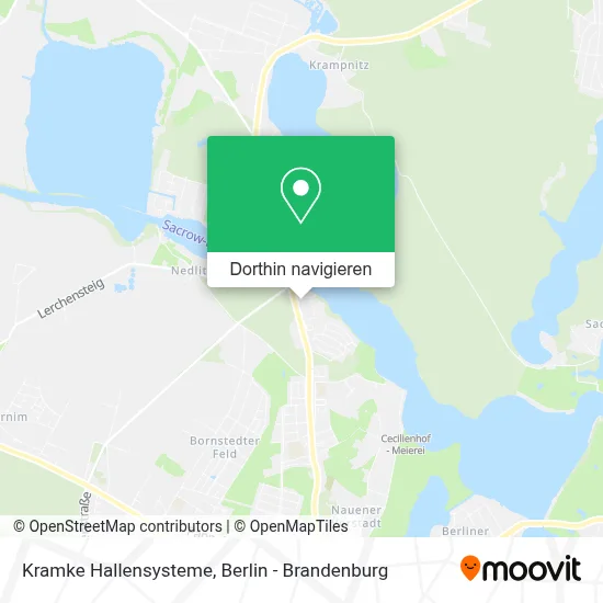 Kramke Hallensysteme Karte