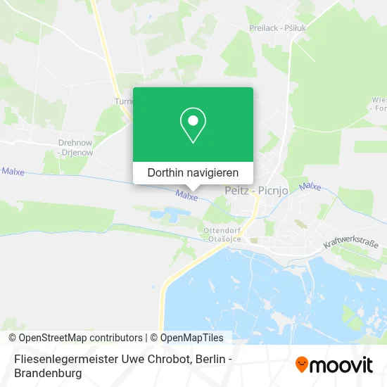 Fliesenlegermeister Uwe Chrobot Karte