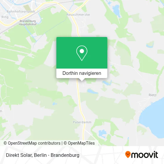 Direkt Solar Karte