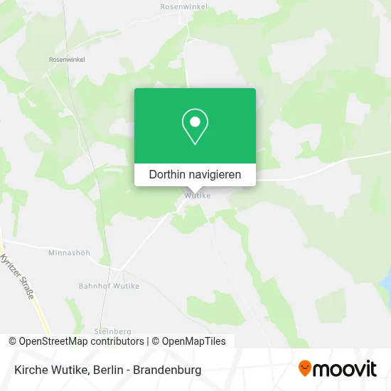 Kirche Wutike Karte