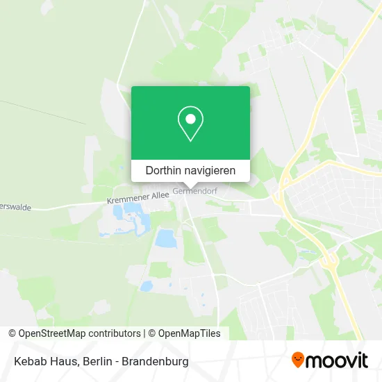Kebab Haus Karte