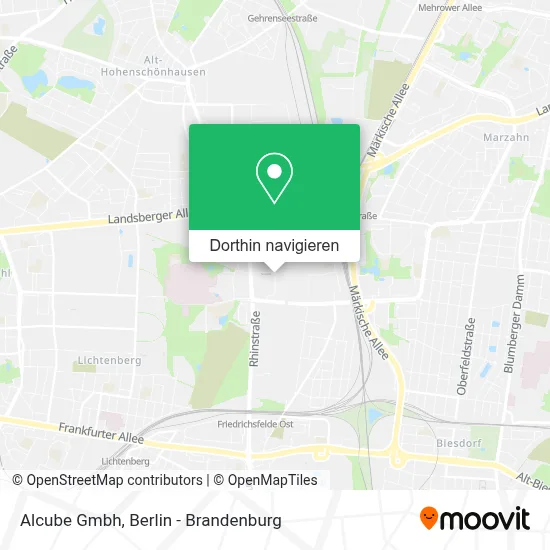 Alcube Gmbh Karte