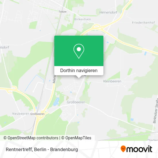 Rentnertreff Karte