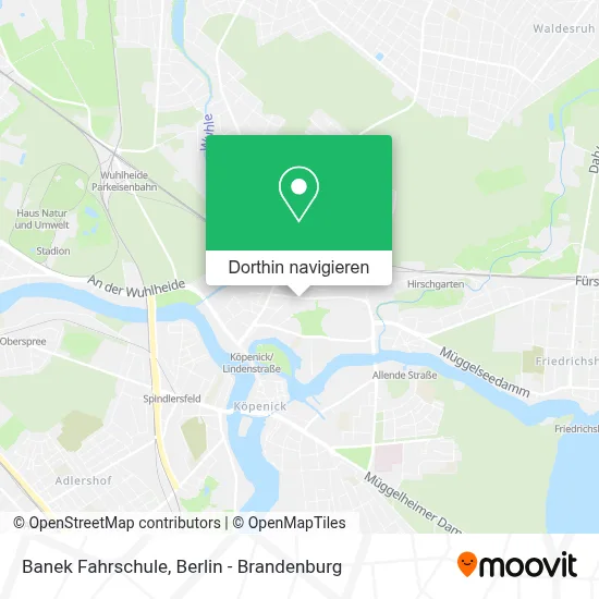 Banek Fahrschule Karte