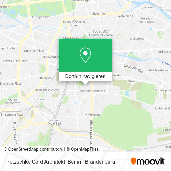 Petzschke Gerd Architekt Karte
