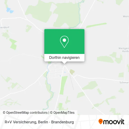 R+V Versicherung Karte