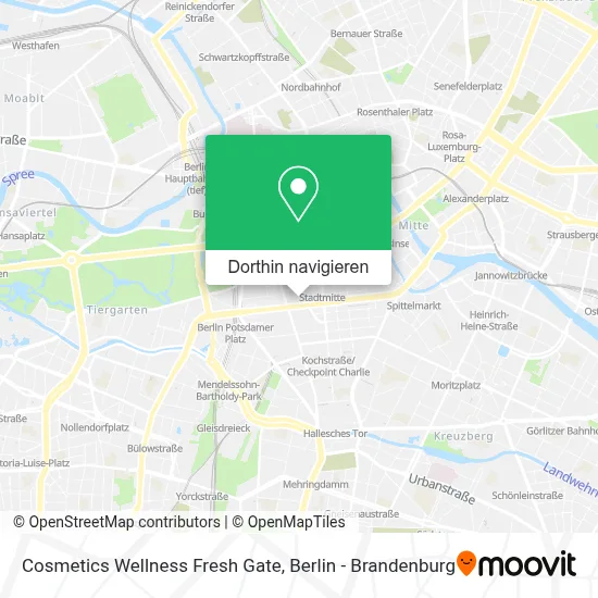 Cosmetics Wellness Fresh Gate Karte