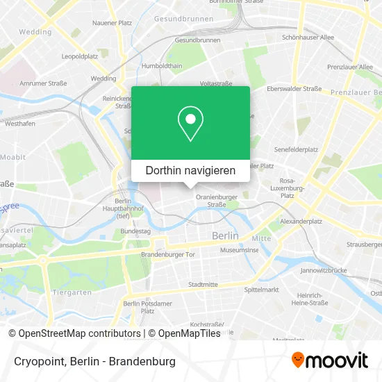 Cryopoint Karte