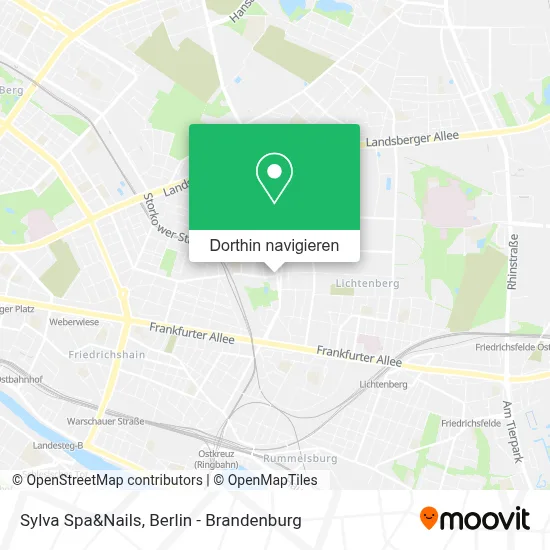 Sylva Spa&Nails Karte