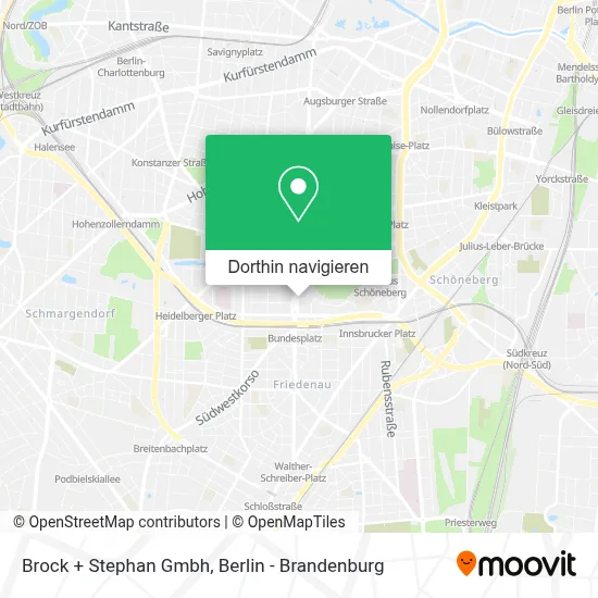 Brock + Stephan Gmbh Karte