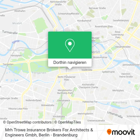 Mrh Trowe Insurance Brokers For Architects & Engineers Gmbh Karte